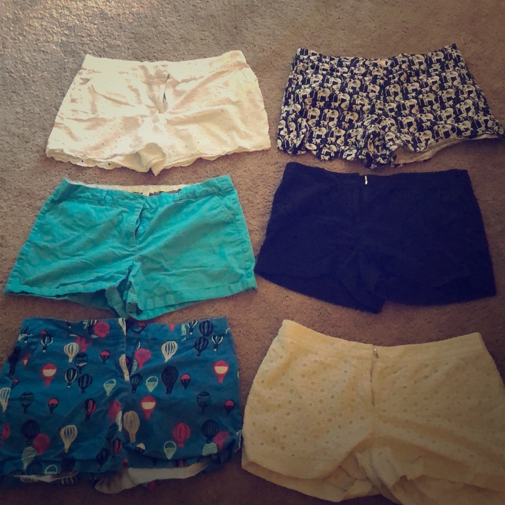 Crown and ivy shorts (multiple pair; $10 EACH)